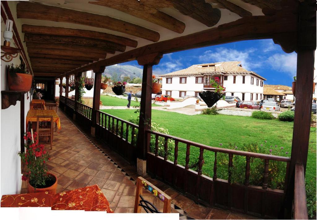 Hotel Santa Viviana Villa De Leyva Exterior photo